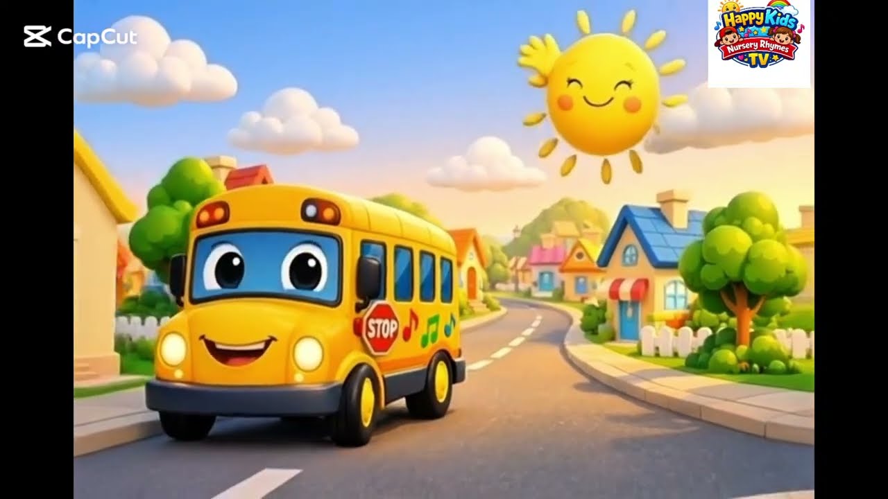 The Wheels on the Bus 🚌 | Nursery Rhymes & Kids Songs