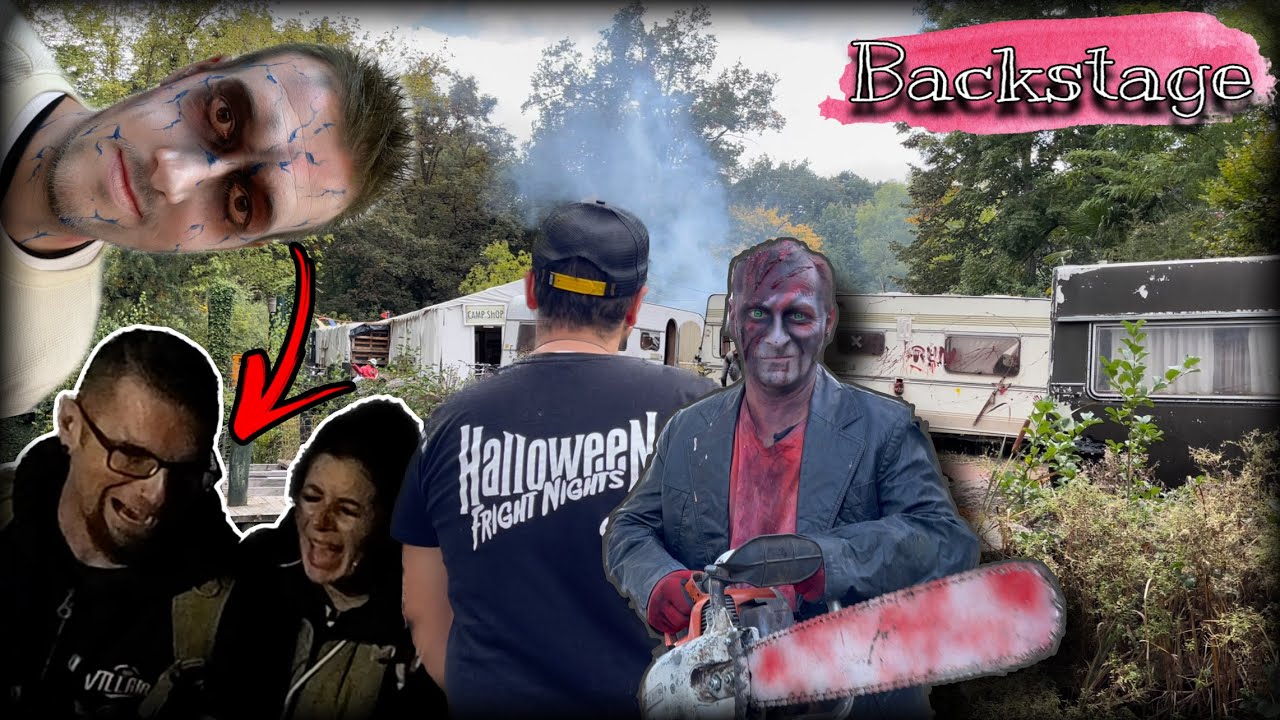 Als ERSCHRECKER im Freizeitpark! Hinter den Kulissen bei den Holiday Park FRIGHT NIGHTS 2022