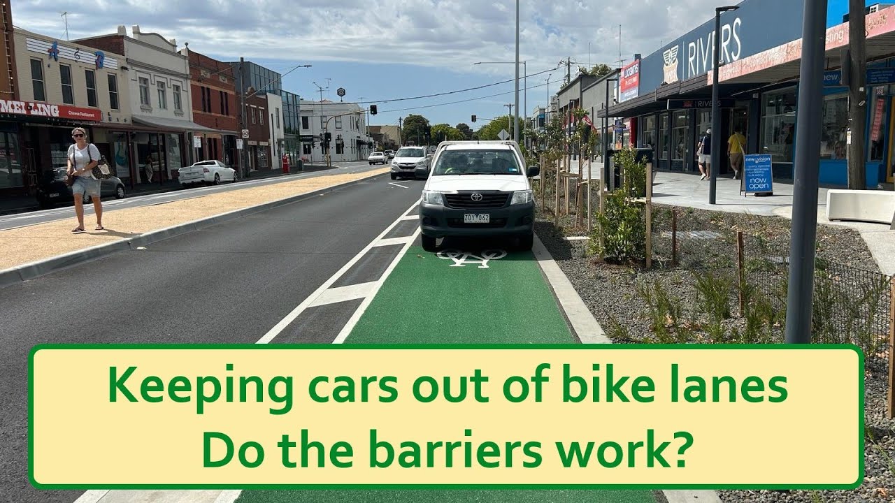 Keeping cars out of bike lanes