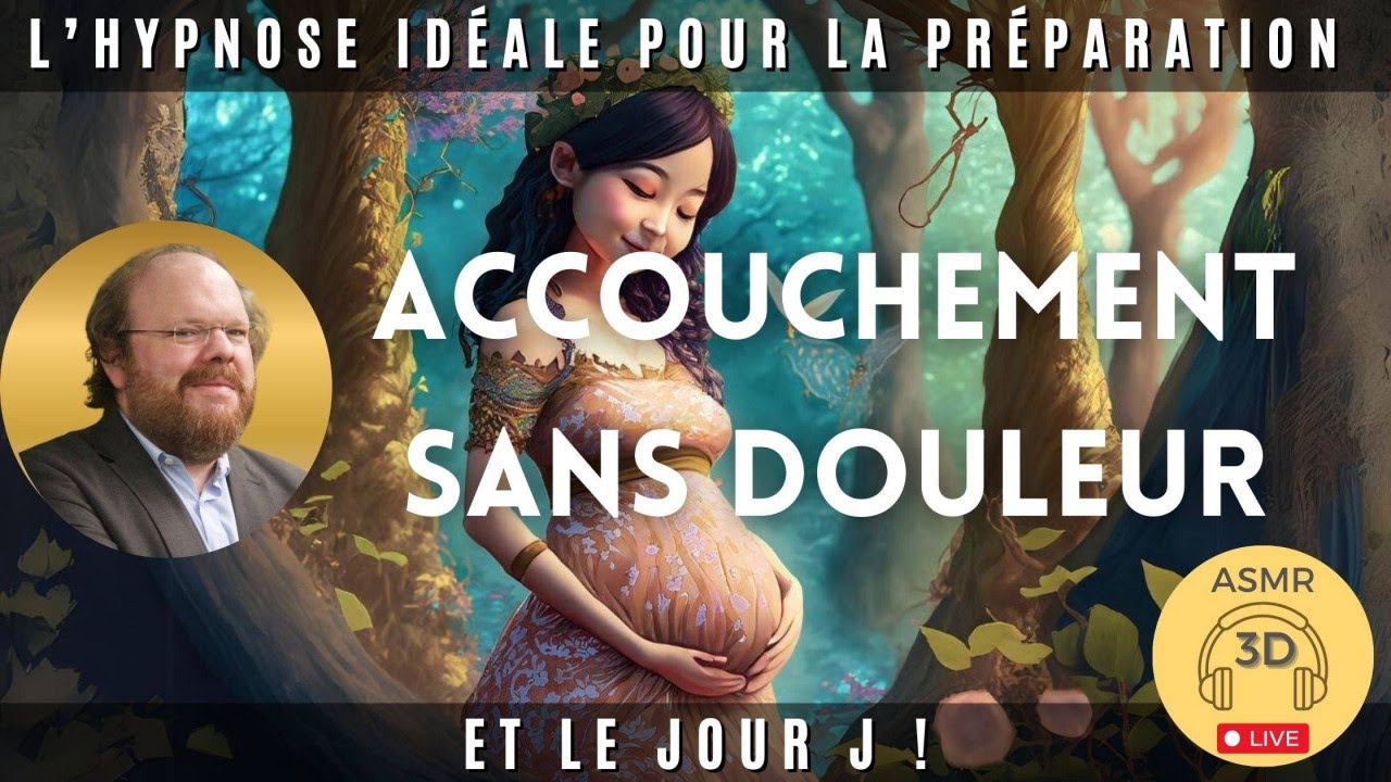 🎥Hypnose pour un accouchement sans douleur [✚ préparation à l’accouchement] 50:47 Début de la séance