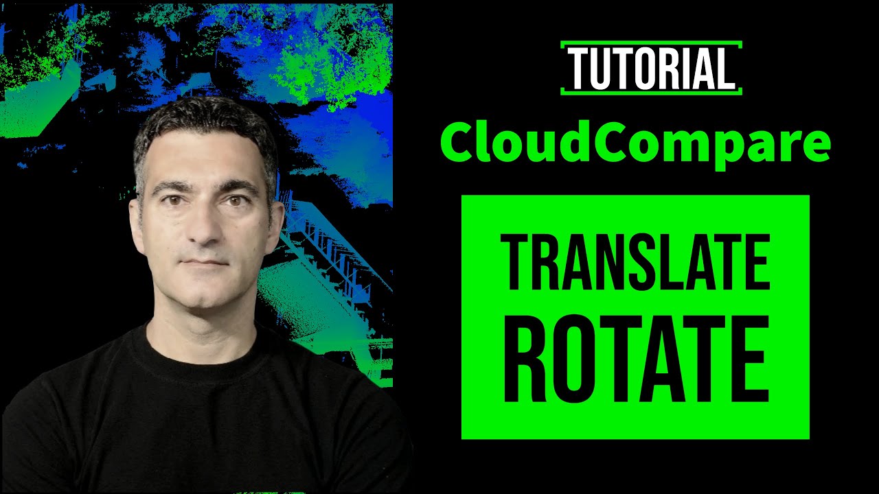 TUTORIAL: CloudCompare Translate Rotate | Click 3D Ep.57 | 3D Forensics | CSI