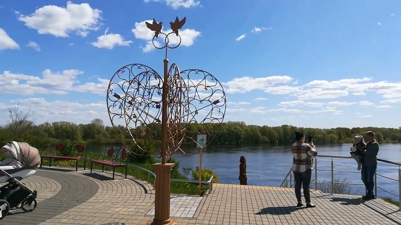 Город Лоев. Небольшая зарисовка прогулки в городе 9 мая.