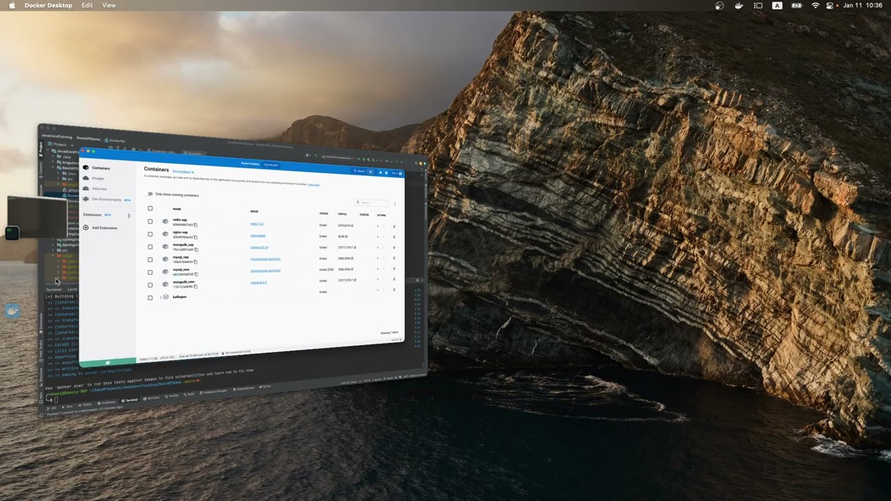 Create Docker Image using dockerfile + jar ( from RestApi Demo)