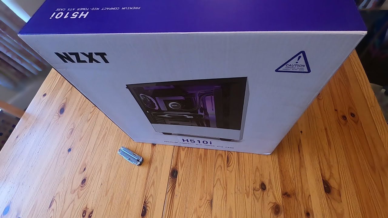 NZXT H510i *REAL* Unboxing in English