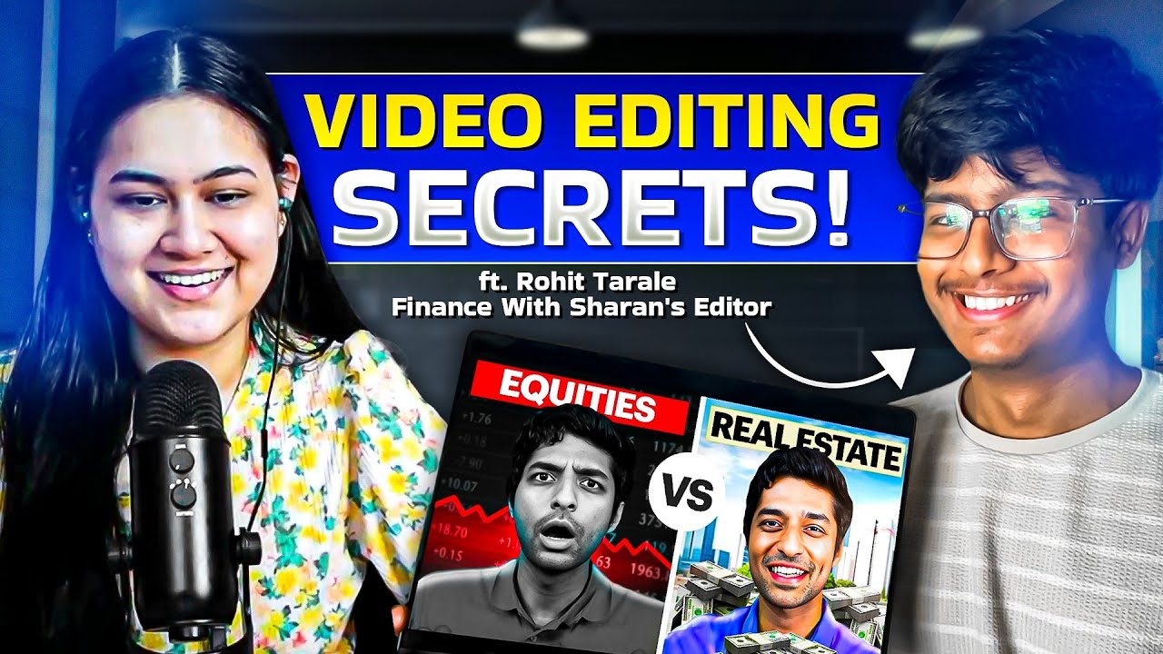 Finance With Sharan's Editor: Video Editing Secrets, Free Courses, Freelance tips | Anchal Tiwari