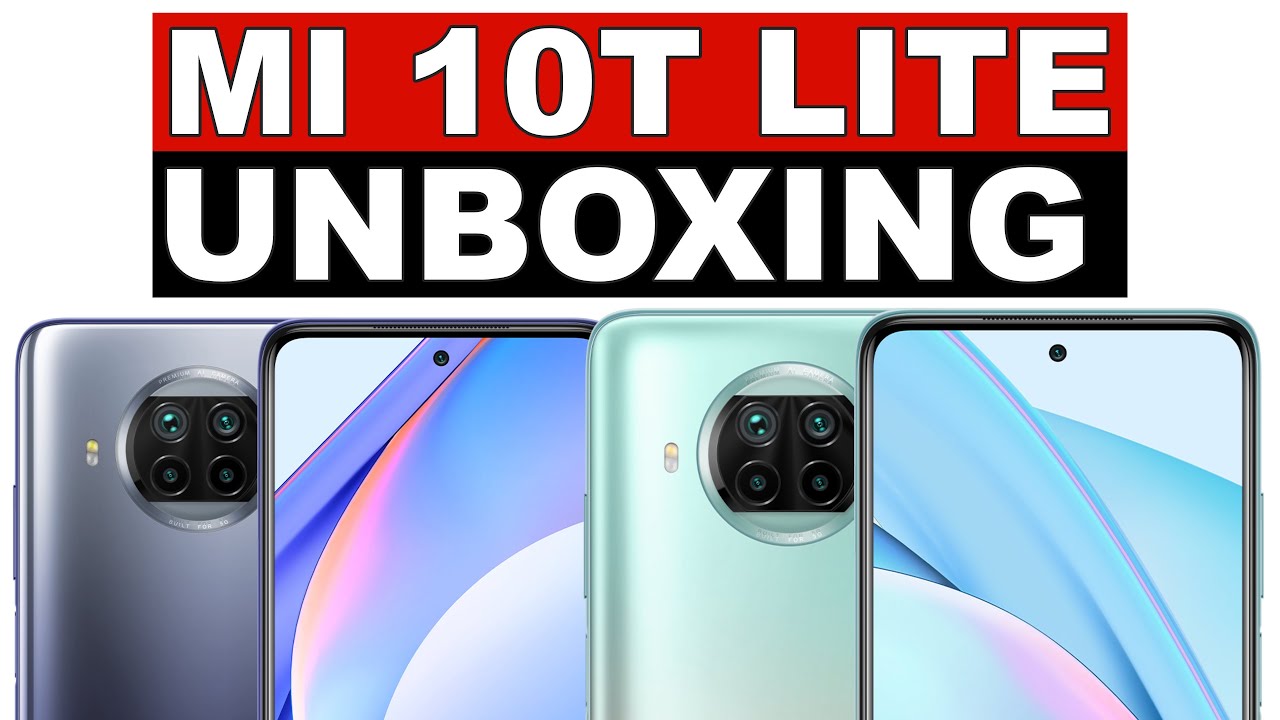 Xiaomi Mi 10T Lite Unboxing