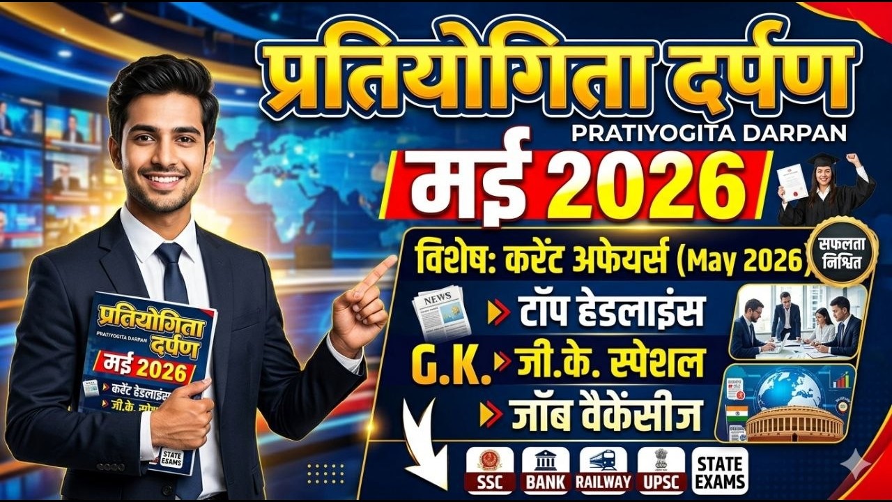 Pratiyogita Darpan May 2026 in Hindi | PD Current Affairs May 2026