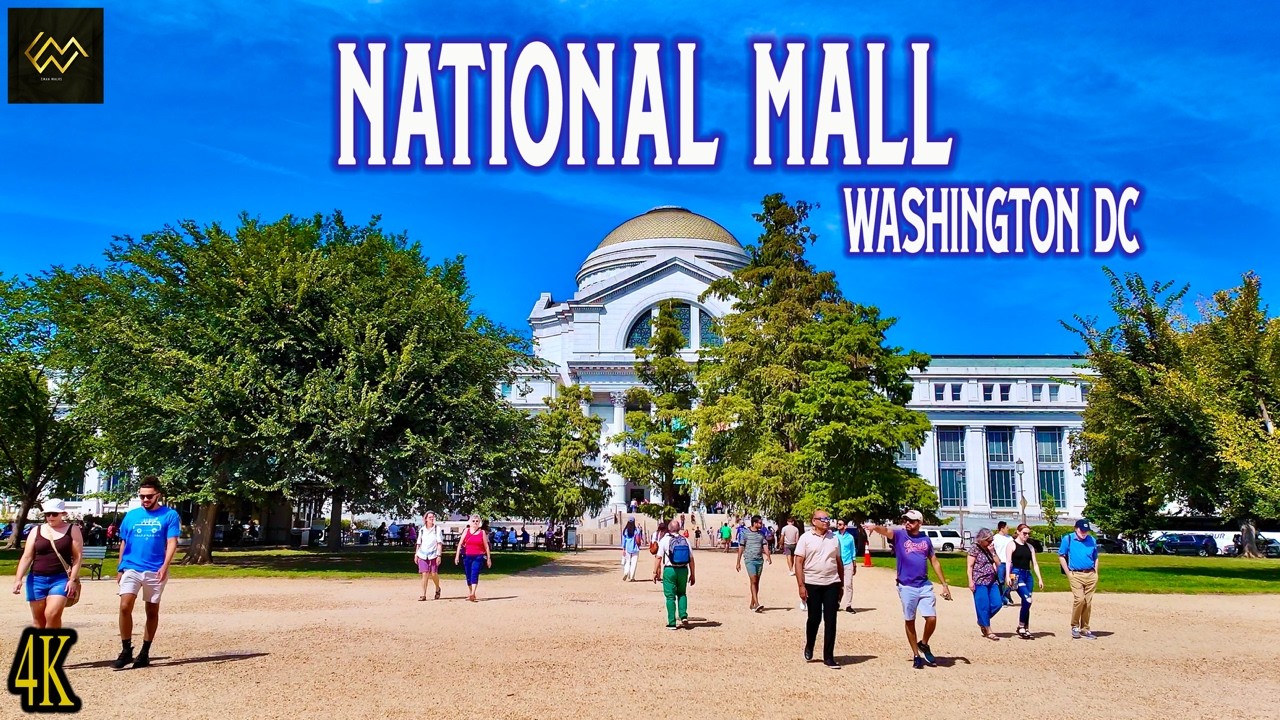 National Mall Washington DC | 4K Walking Tour