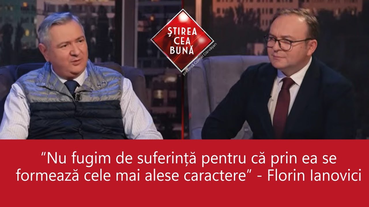 SUFERINȚA ESTE ,,BĂTAIA’’ LUI  DUMNEZEU?  - FLORIN IANOVICI  – ȘTIREA CEA BUNĂ – Cornel Dărvășan