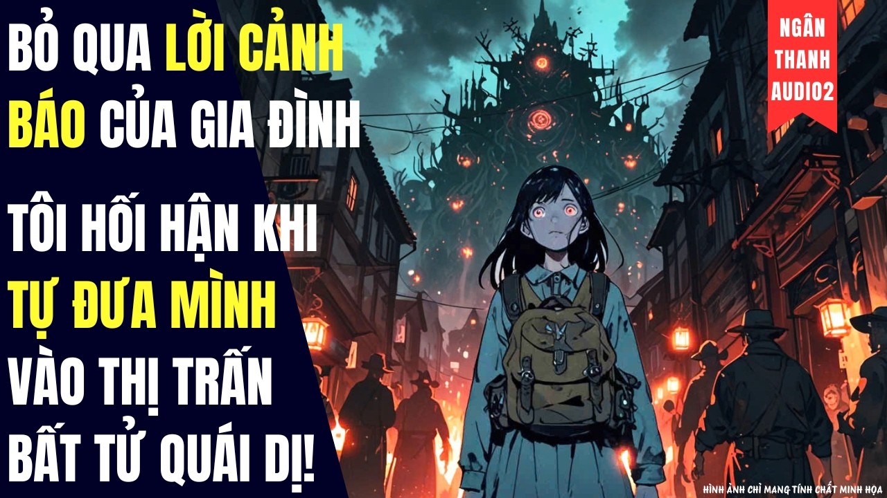 BỎ QUA LỜI GIA ĐÌNH CẢNH BÁO, TÔI HỐI HẬN KHI TỰ ĐƯA MÌNH VÀO THỊ TRẤN BẤT TỬ|TRUYỆN AUDIO | KINH DỊ