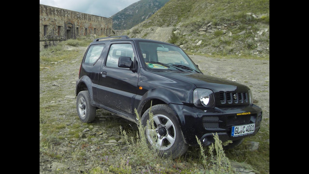 Green-laning - Auf Schotterstraßen durch die Westalpen (Suzuki Jimny)