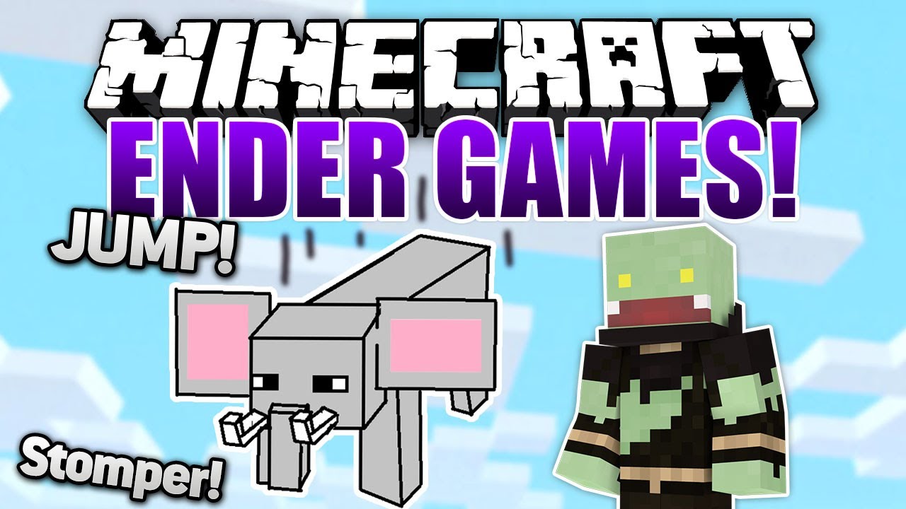Auf die GEGNER SPRINGEN & ERROR! - Minecraft ENDER GAMES SERIE #10 | ungespielt