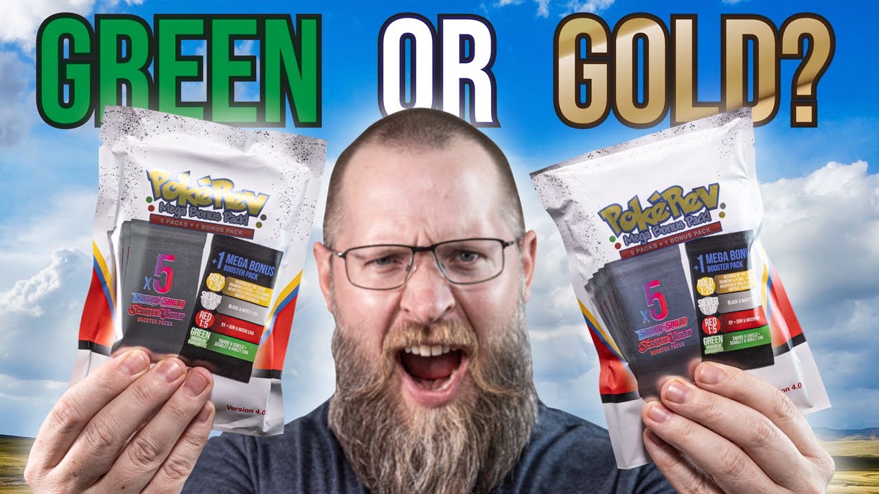 GOLD Bonus Pack? Opening PokeRev Mystery Packs!