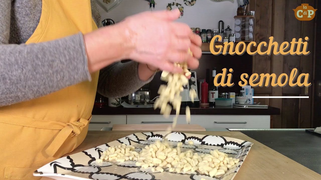 Ricetta degli gnocchetti di semola