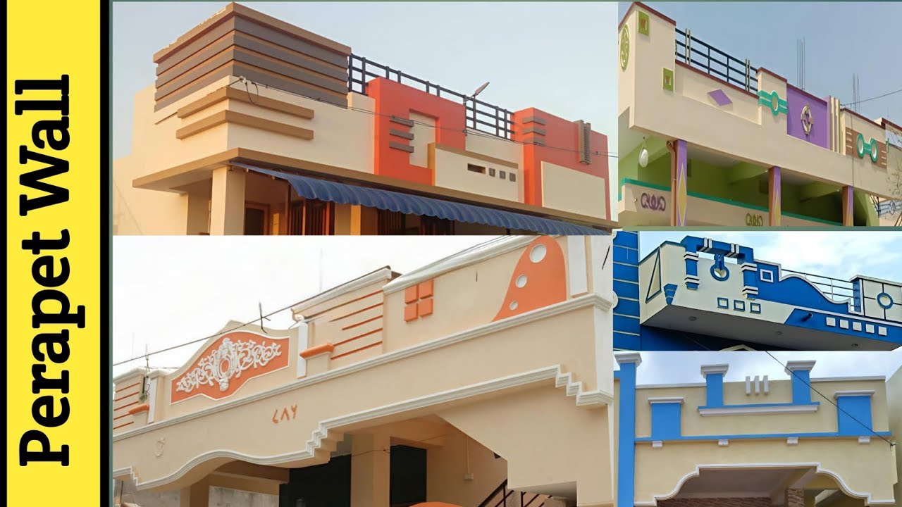 parapet wall designparapet wall design imagesmodern parapet wall designParapet design photo