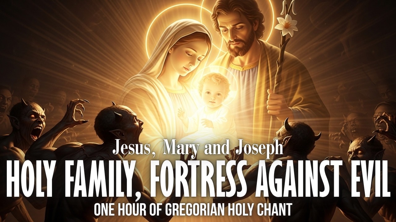 Keep Evil Away with the Holy Family | 1 Hour of Gregorian Exorcism Chants