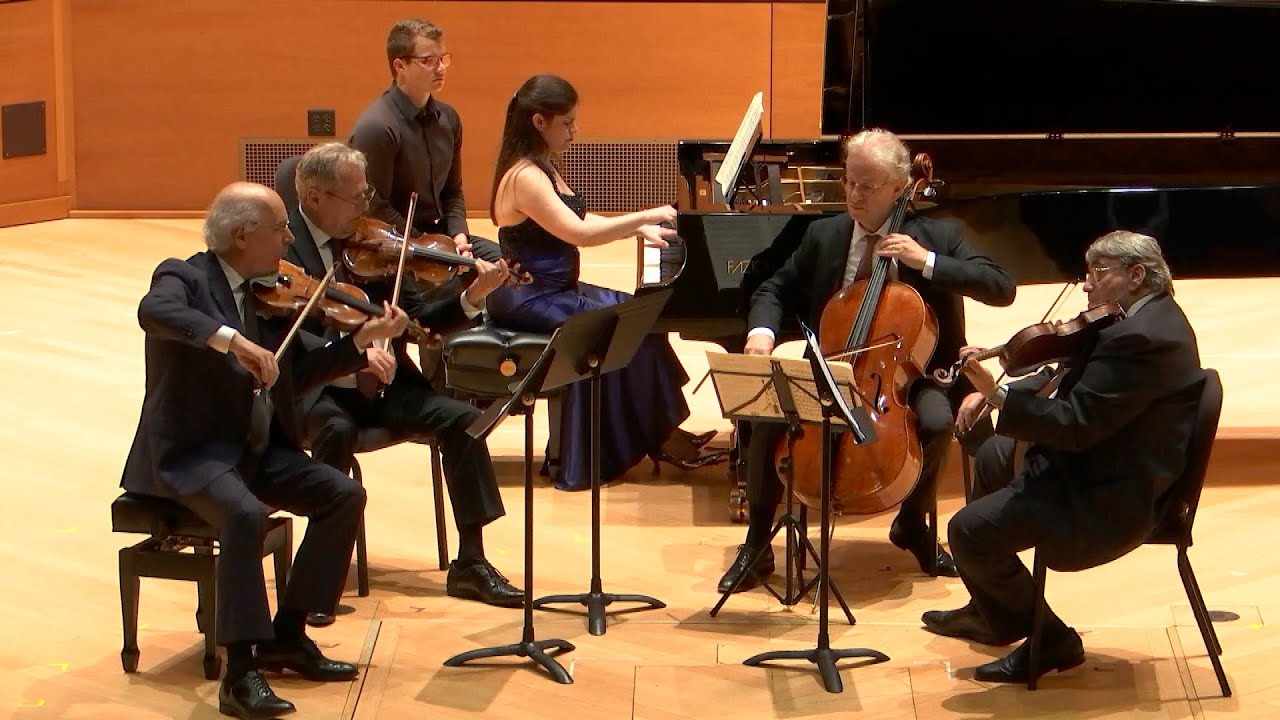 Dvorak Piano Quintet No. 2. op. 81; Fine Arts Quartet with Gisele Witkowski, piano