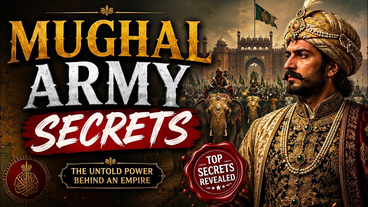 Mughal Army Secrets 💪 How They Controlled a Massive Empire for Centuries ⚔️
