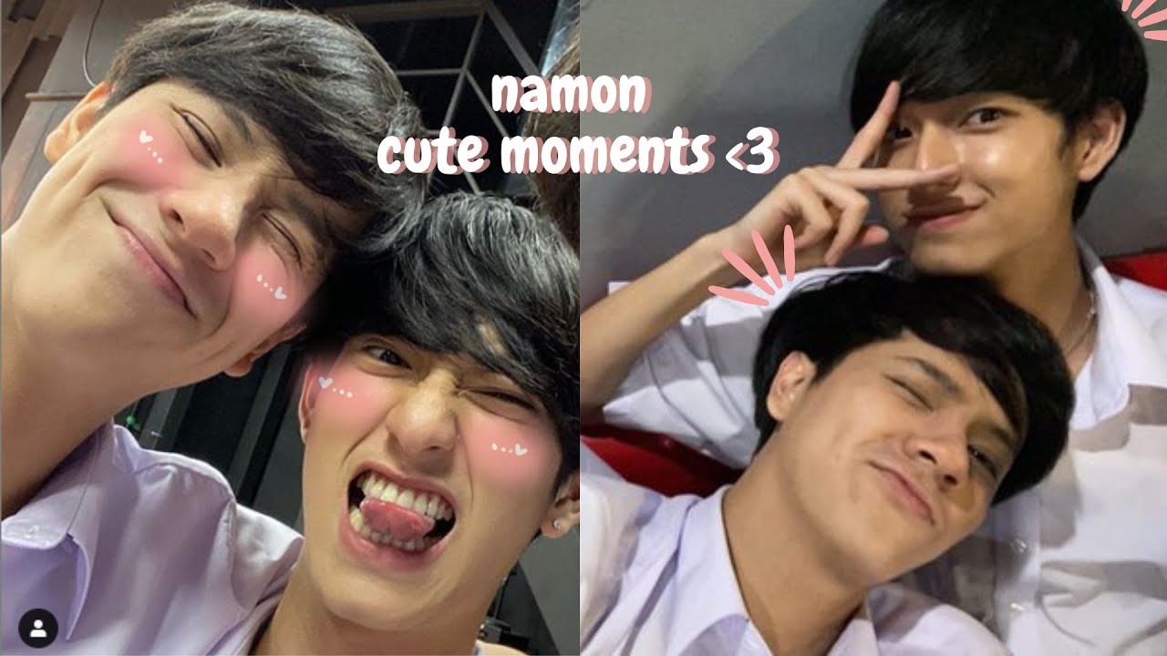 nanon and chimon cute moments (namon instagram stories)