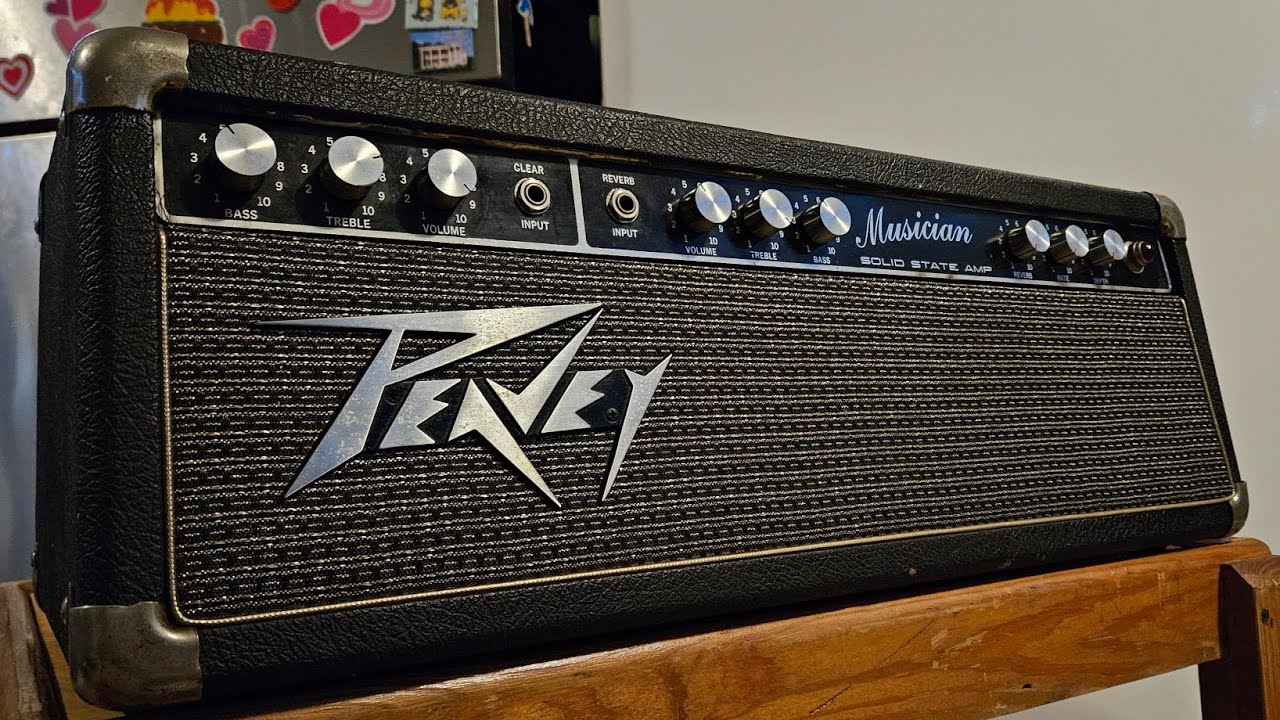 1968 OG Peavey Musician Head - The FIRST Peavey Guitar Amp - ICEpower RestoMod & Sonic Evaluation