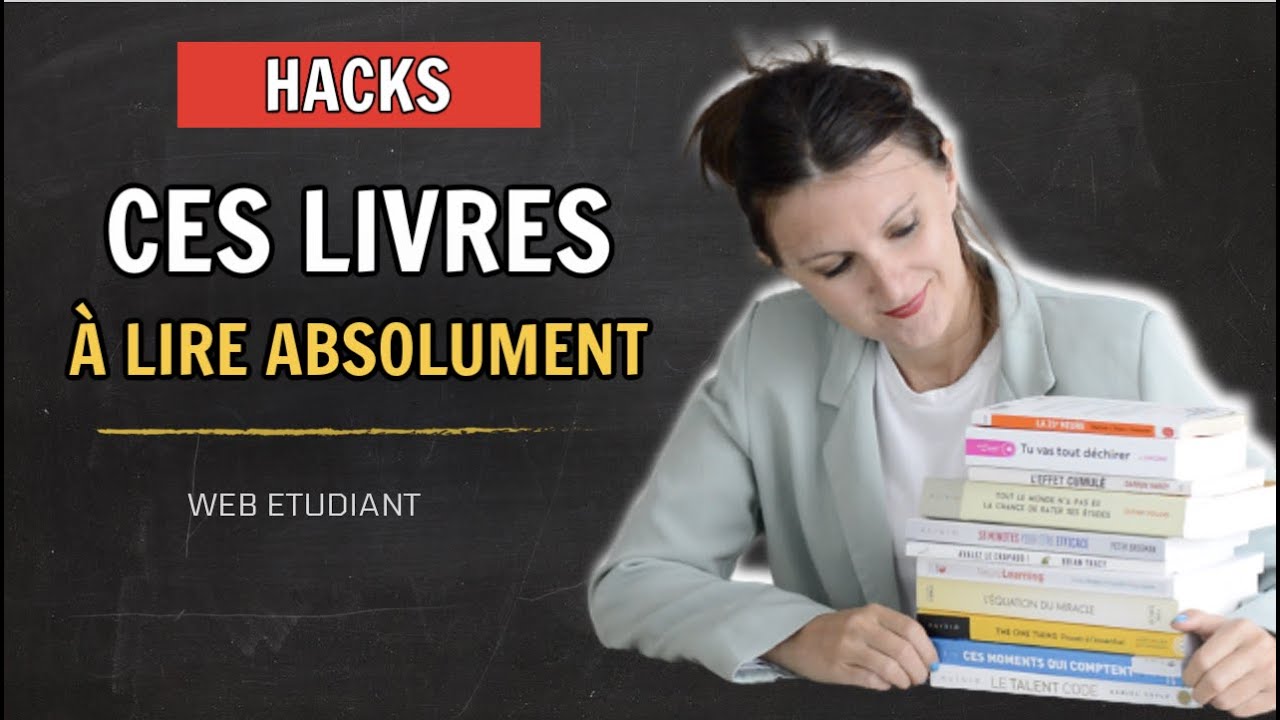 Les MEILLEURS LIVRES pour étudiants qui changent la vie