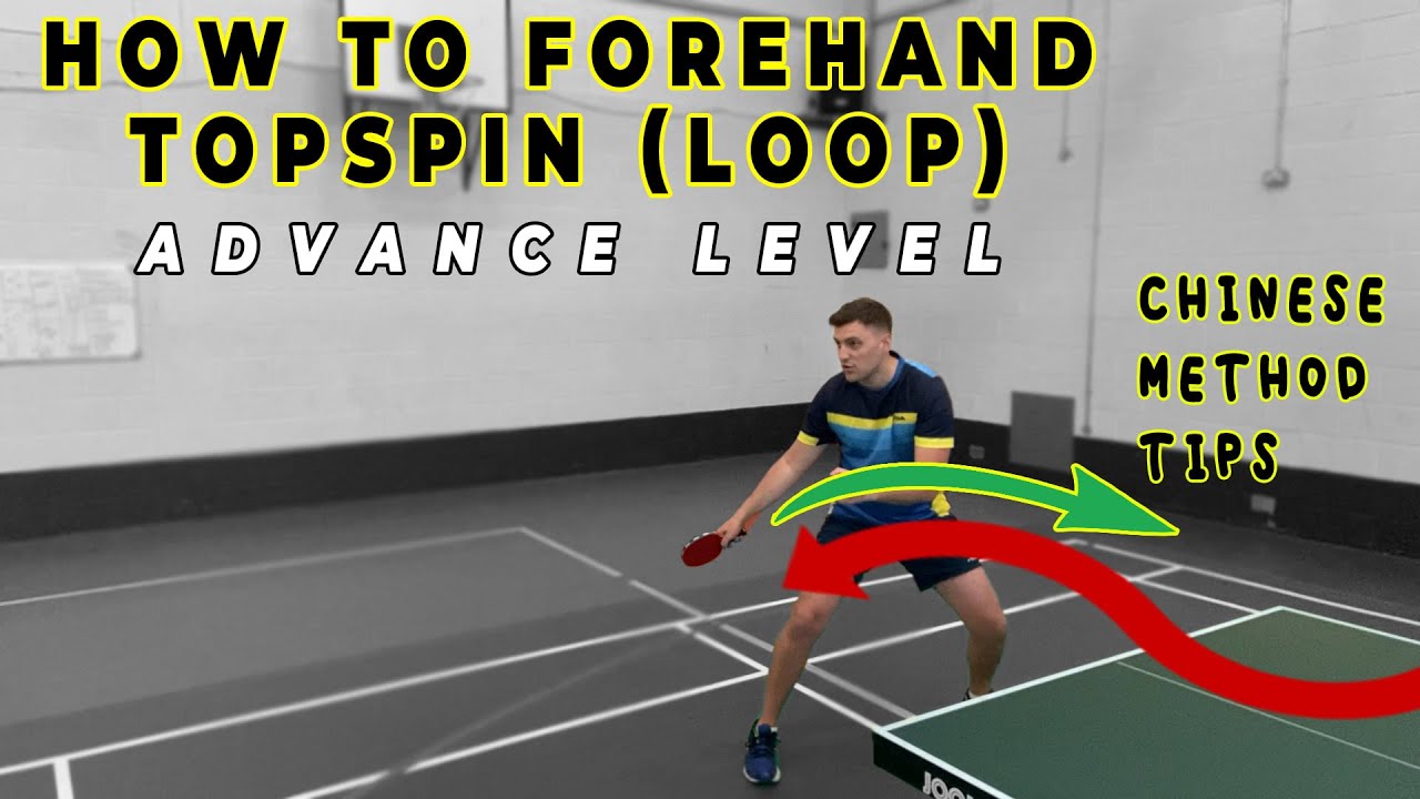 How to do ADVANCE Forehand TOPSPIN / LOOP | Table Tennis / Ping Pong | Learn & Master winning points