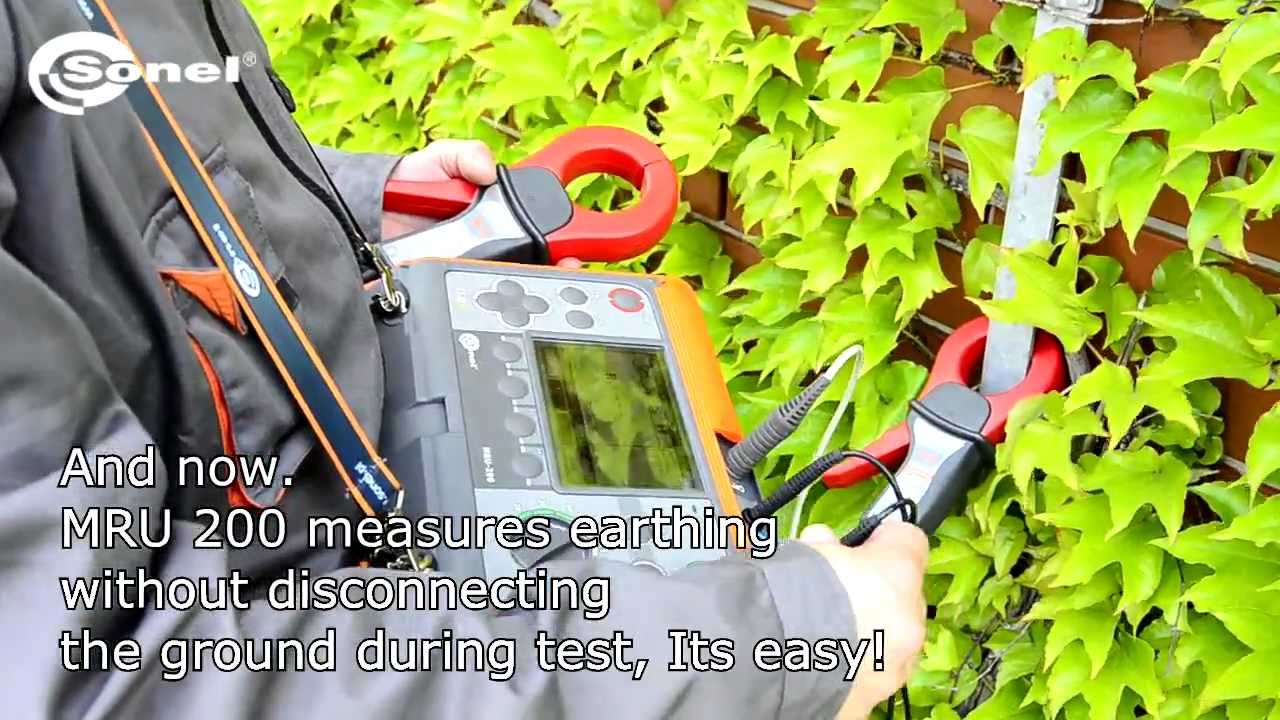 MRU-200 Earth Resistance and Resistivity Meter