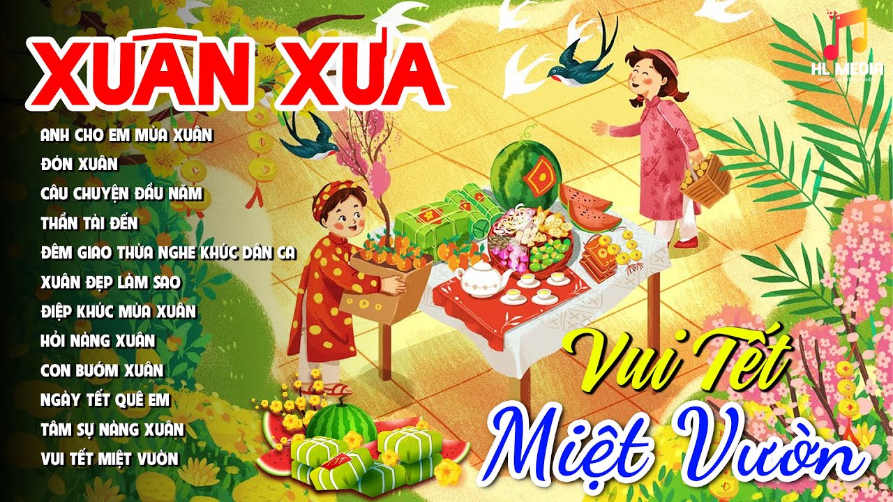 LK Nhạc Tết Xưa Được Chọn Nghe Nhiều Nhất Hiện Nay | Nhạc Xuân Cha Cha Hay Nhất | Tuyết Nhi Organ