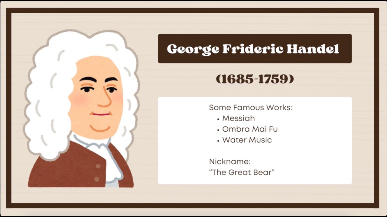 George Frideric Handel Biography for Kids