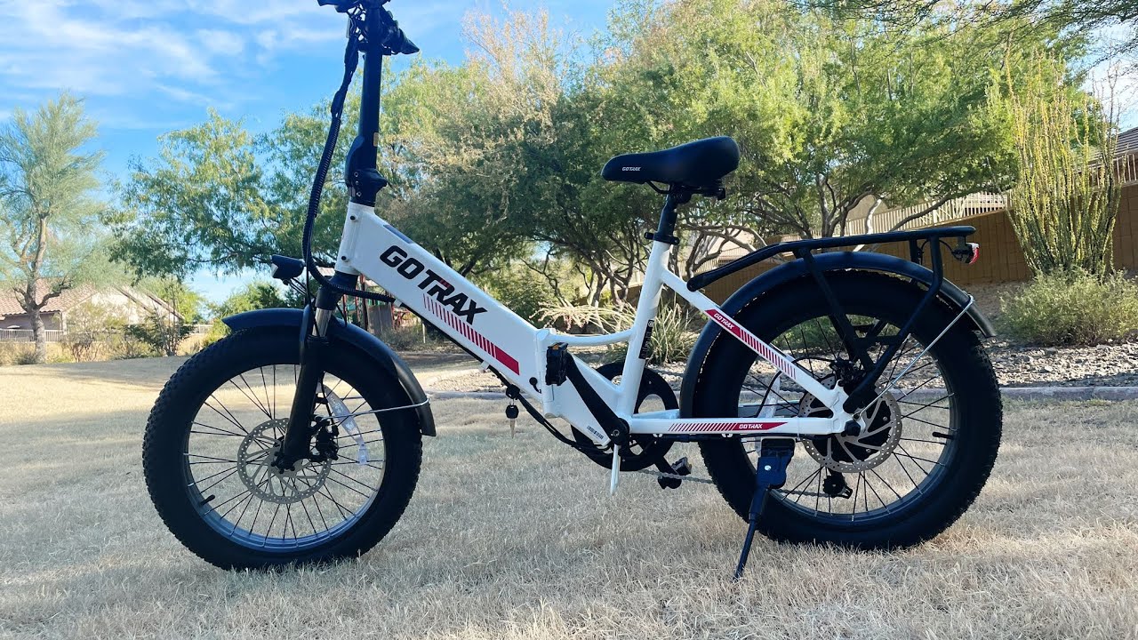 Gotrax R2 Fat Tire Foldable e-Bike: 7 Speed Gears | 20mph | 40 miles range | 500W 48V Battery