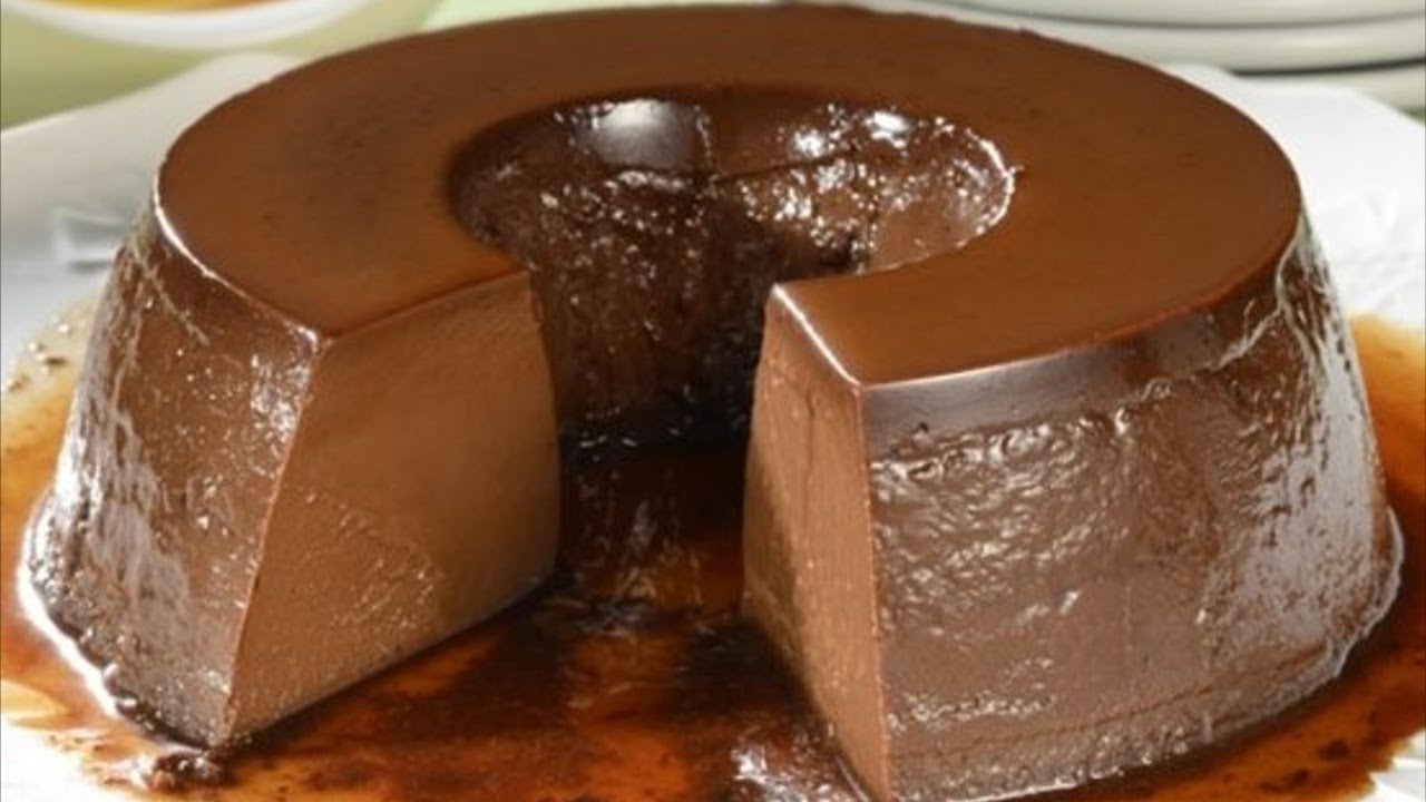 Pudim de Pão Com Chocolate Método Profissional
