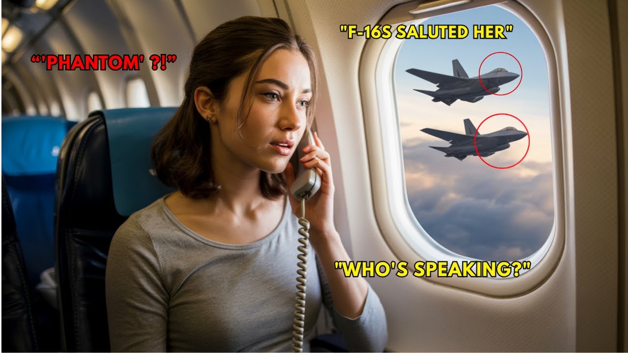 She Stayed Quiet the Entire Flight — Until F-16 Pilots Heard Her Voice | Call Sign: PHANTOM