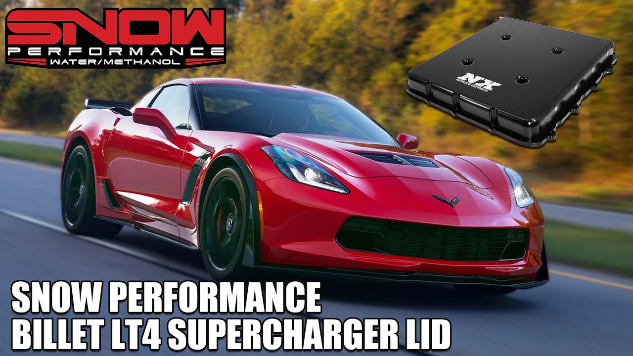 Release the Hidden Potential of your LT4 with this Billet Supercharger Lid Water-Methanol System!