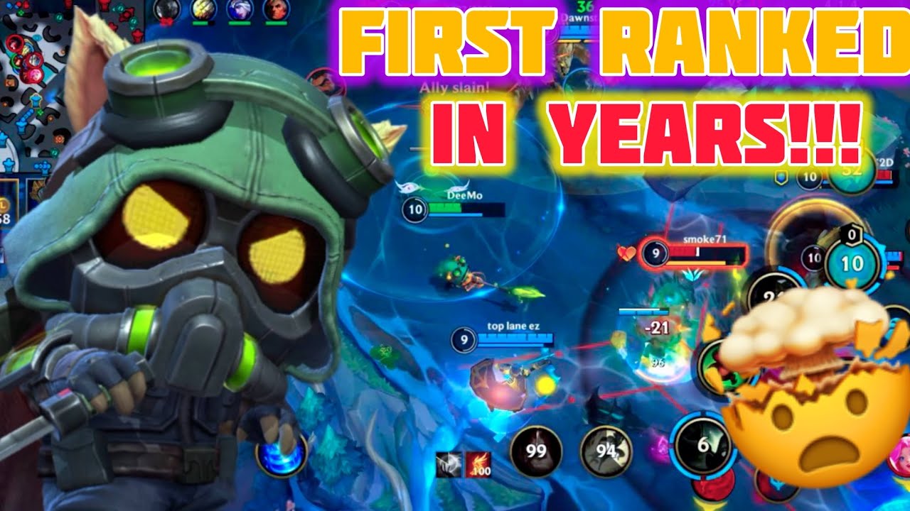 First Wild Rift Ranked after YEARS Away Hiatus!! (Carry or Feed?) | Teemo Mid ABSOLUTE Chaos! 