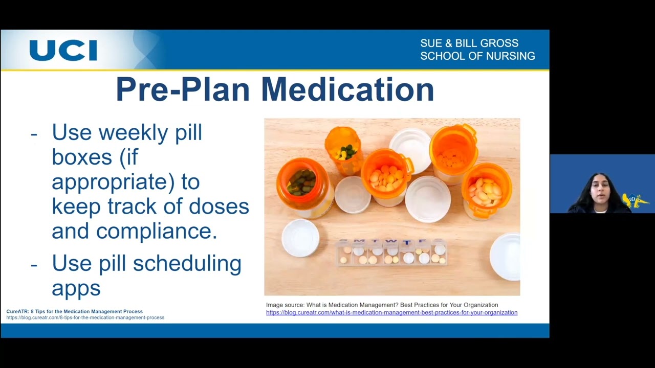 UCI/IHSS  Caregiver Education: Medication Management