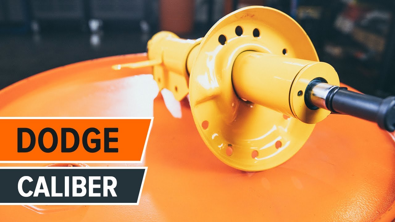 How to change front shock absorbers DODGE CALIBER TUTORIAL AUTODOC