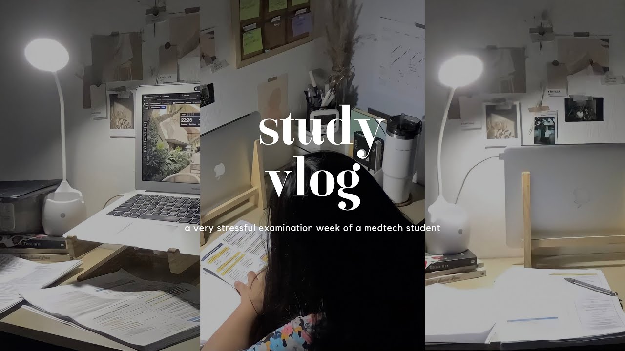 study vlog📚🩺 peak productivity, preparing for exams, accomplishing tasks, exam szn | jemimah joyce