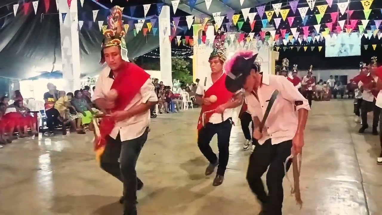 Danza Xochitini Los Gavilanes De Ateixco ,Velacion en Matachilillo Huejutla Hgo