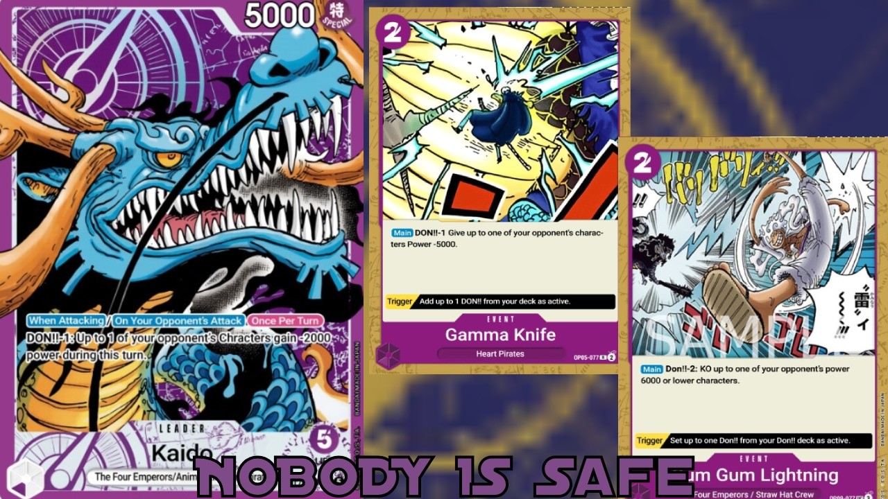 Removal Kaido COULD have potential : OP17 Gameplay
