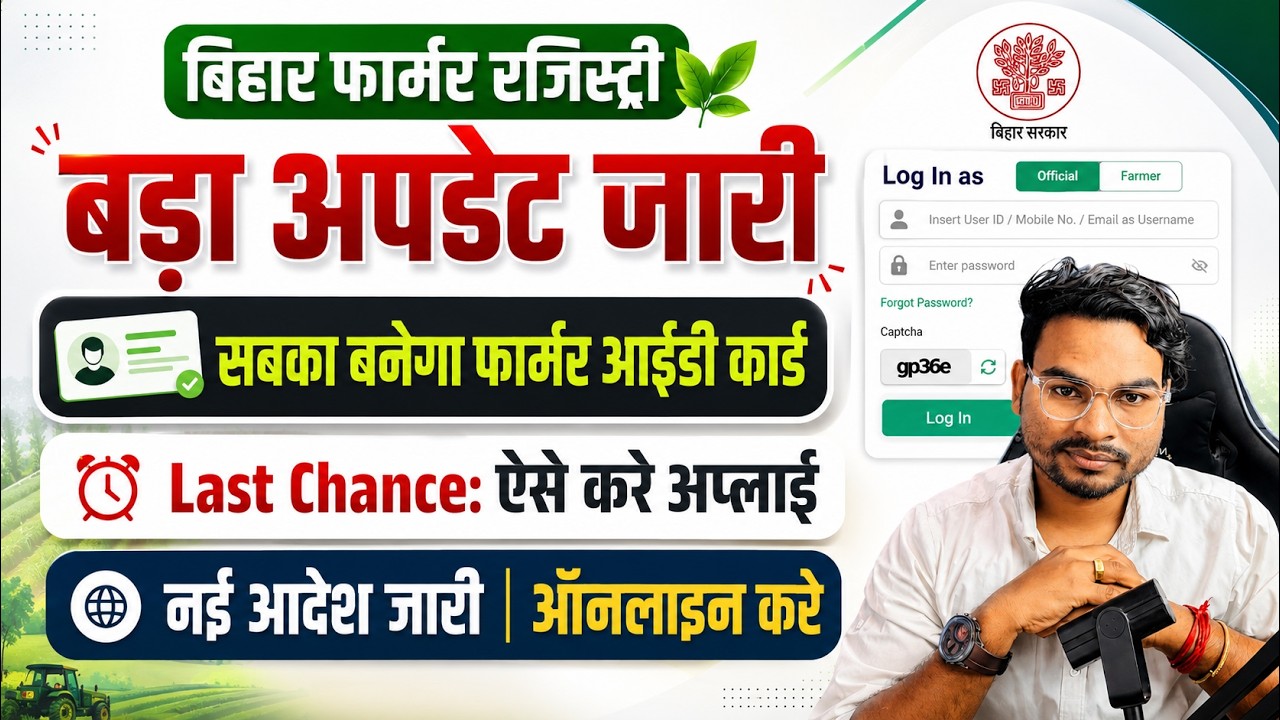 Bihar Farmer Registry Kaise Kare | Bihar Farmer Id Kaise Banaye | Bihar Farmer Registration Online
