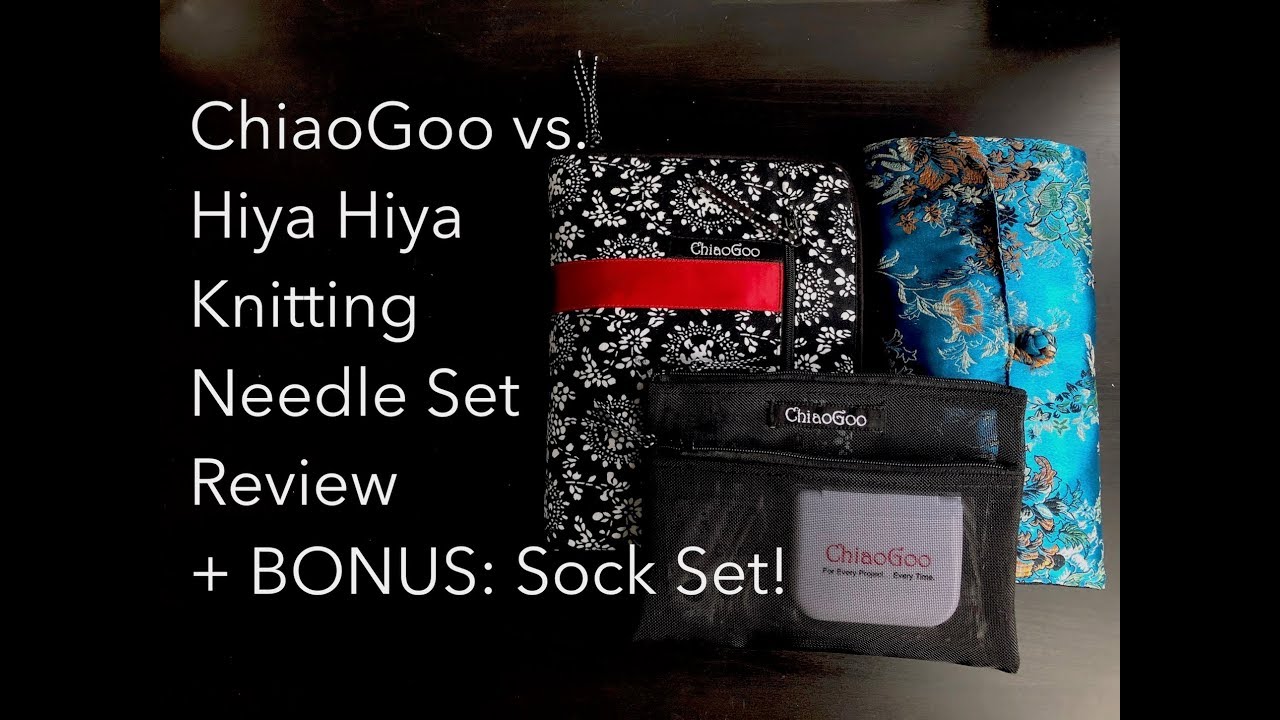 ChiaoGoo vs. Hiya Hiya Interchangeable Knitting Needle Set REVIEW! | Handmade Riot