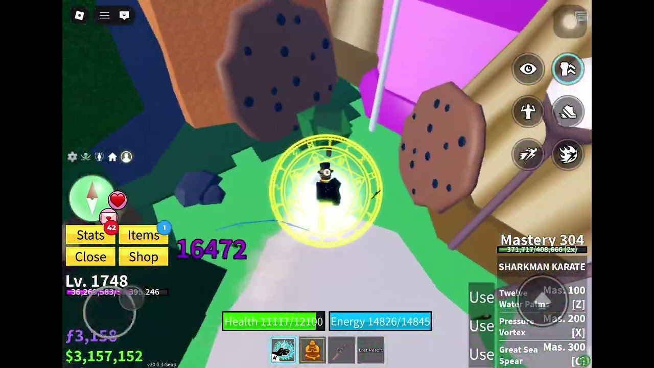 GRINDING FOR Godhuman IN BLOX FRUITS LES GOOOO