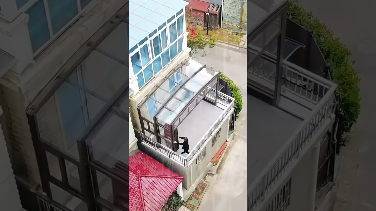 #balconydecor #glasshouse #music #architecture #design #glassfloor #house #balconydesign #glassroom