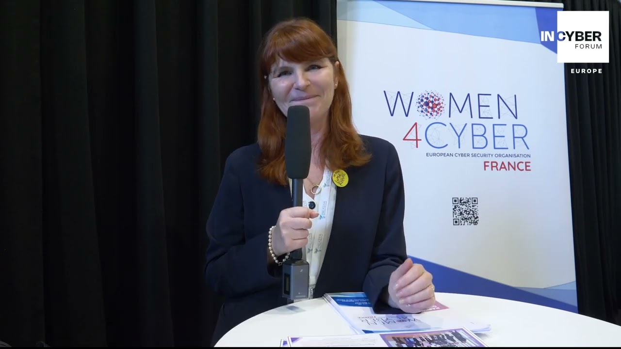 INCYBER 2025 Interview : Geraldine Auger, Woman4Cyber