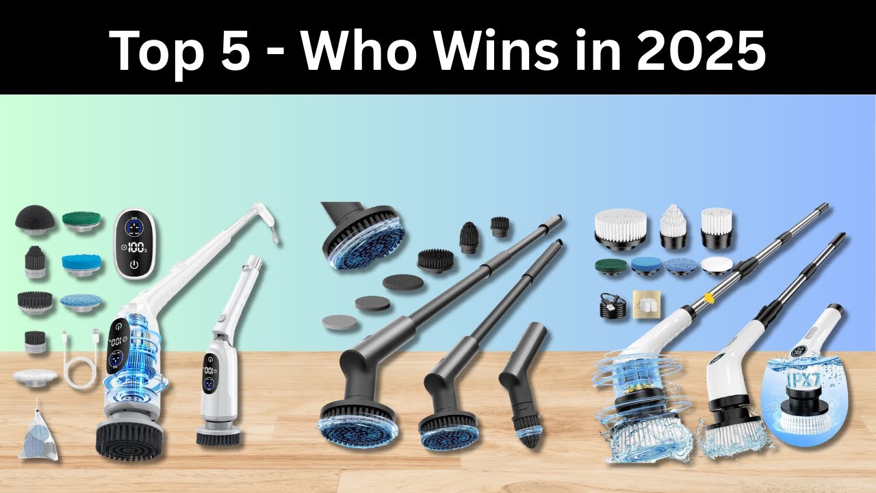 Top 5 Best Electric Spin Scrubber 2025  - Buyer's Guide
