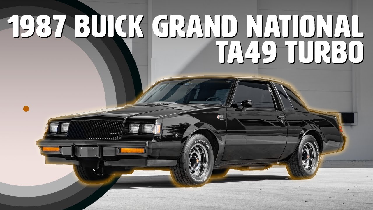 Buick Grand National 1987 года, Ta49 Turbo и чип Turbotweak | СЕРИЯ ОБЗОРОВ | [4k]