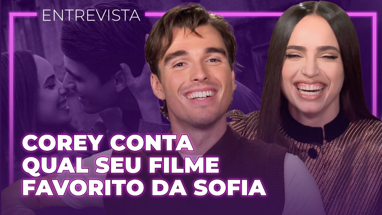 MEU ANO EM OXFORD: Sofia Carson e Corey Mylchreest falam sobre química e trocam elogios | Entrevista