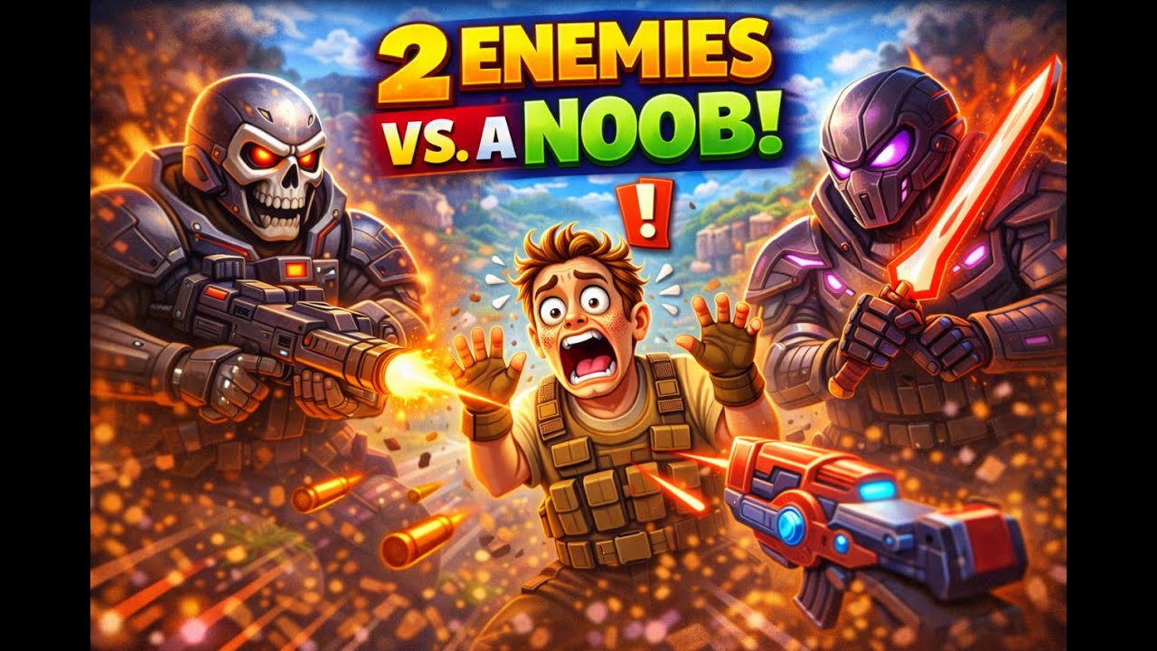 2v1 Fortnite Noob Challenge… I Can’t Believe This Happened 😱💥