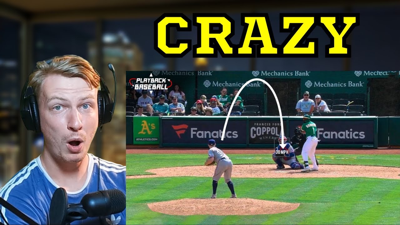 British Guy Reacts To The NASTIEST Pitch In Baseball