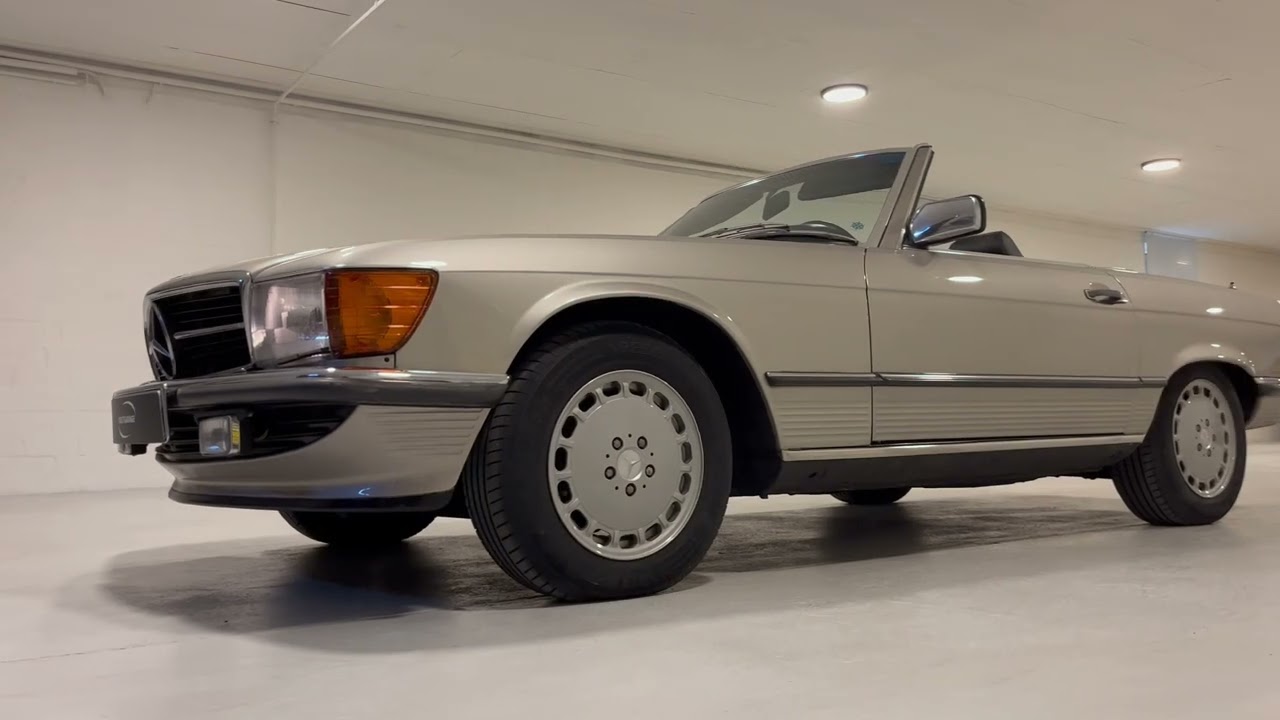 Mercedes R107 SL 420 V8 Rauchsilber